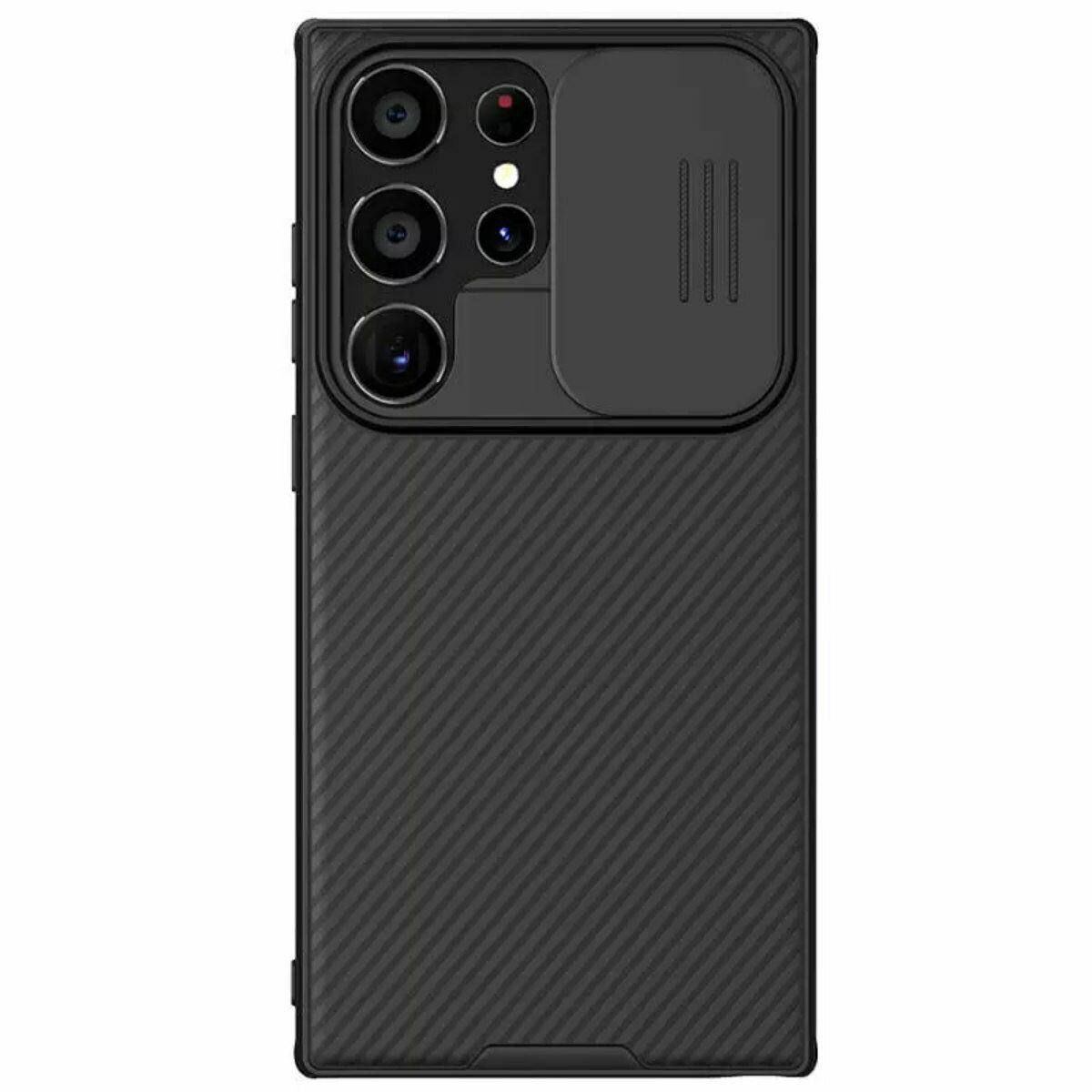 Накладка Nillkin CamShield Pro Case с защитой камеры для Samsung Galaxy S24 Ultra (черный)