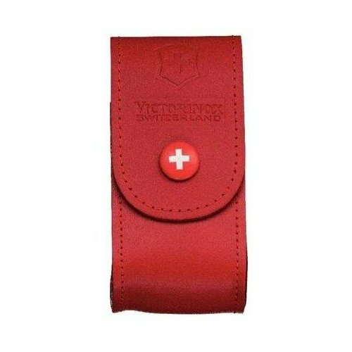 Victorinox 4.0521.1 Чехол кожаный на ремень с клипсой victorinox гелениум red army