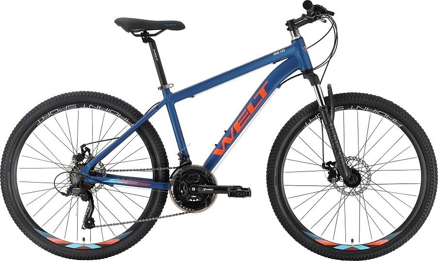 Велосипед горный Welt 2024 Ridge 1.1 D 29" / 20" Dark blue