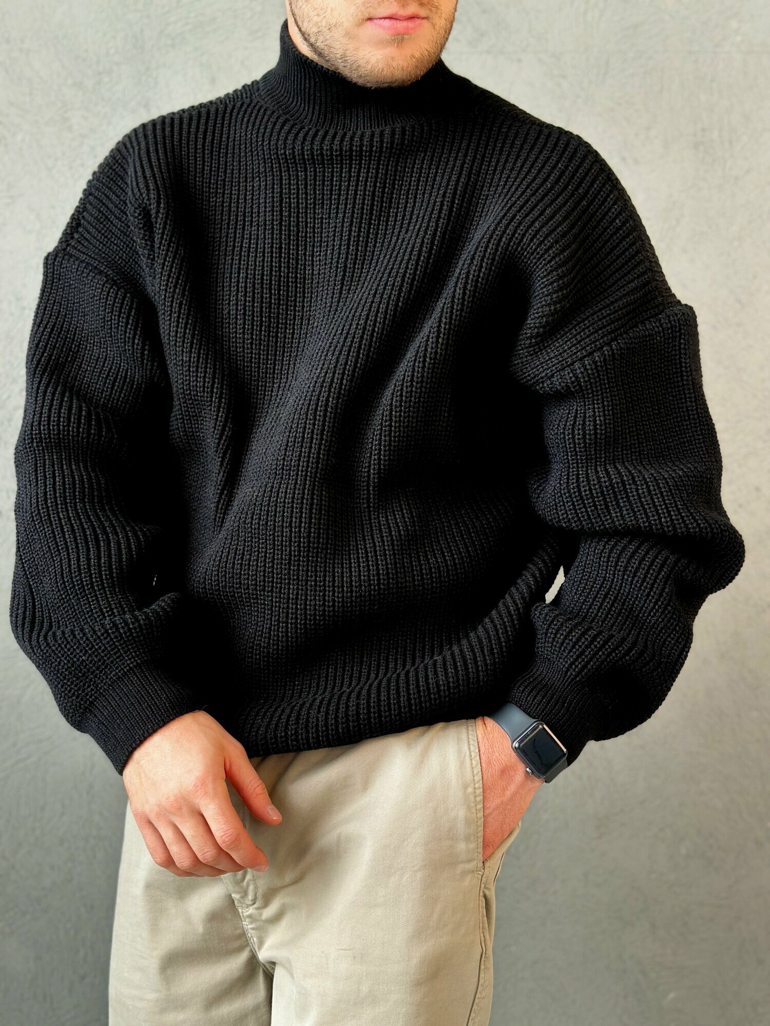 Свитер BRANKI, размер 44-50, , черный, Черный