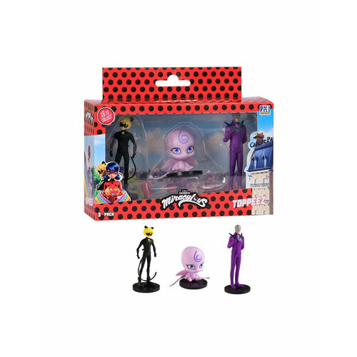 Набор фигурок Леди Баг и Супер-Кот Нууру Суперкот Бражник MLB2021-C 1765₽