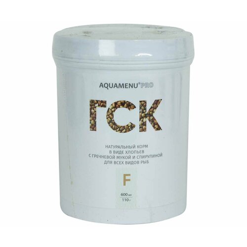 Корм для рыб гск f Aquamenu pro 600мл-110г