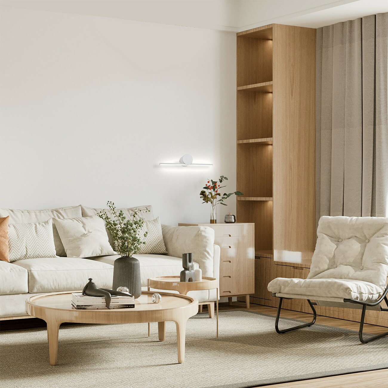 Подсветка для картины Escada Line 10281/1LED White — фото 1