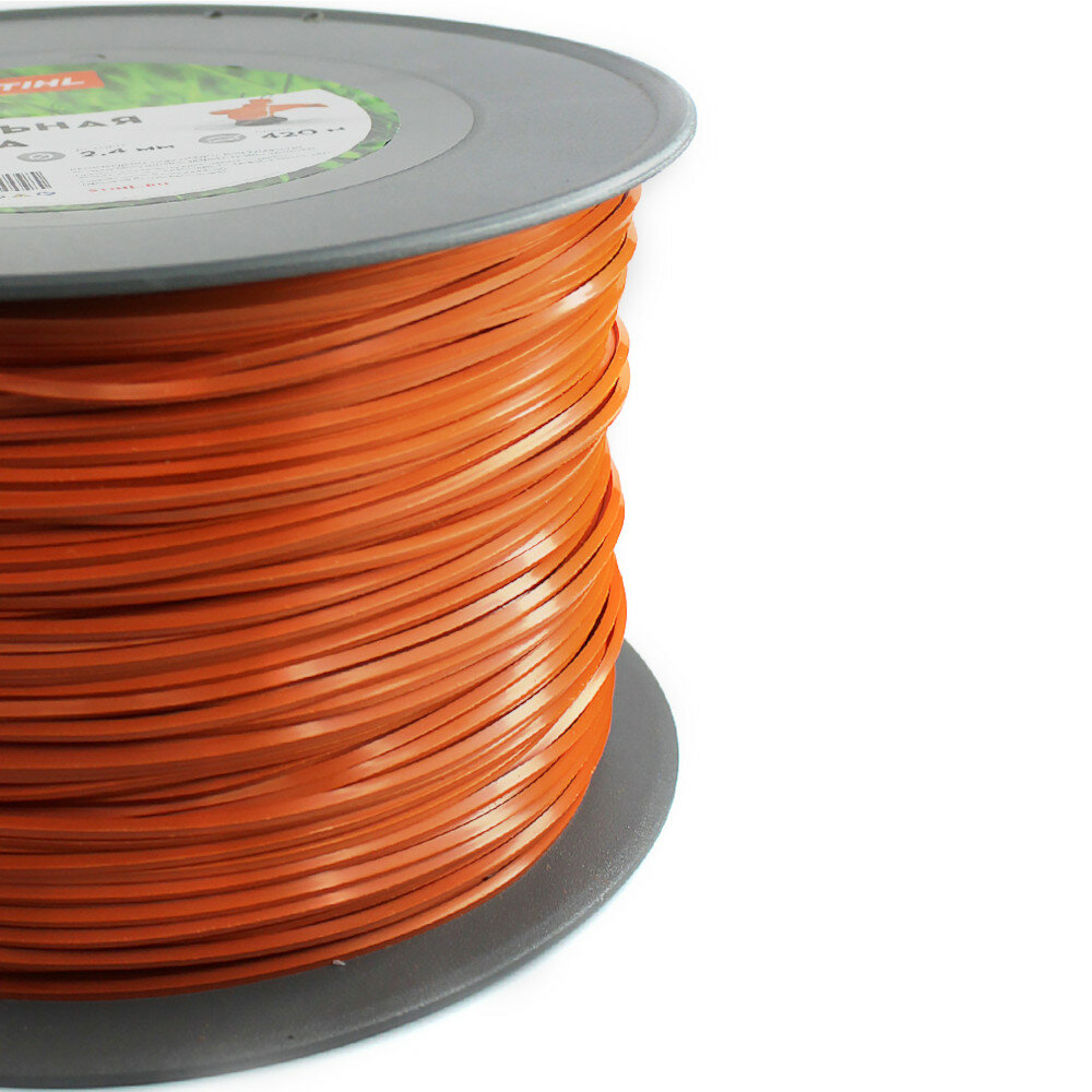 Леска STIHL 2,4*420 квадрат 7028-871-0588 — фото 1