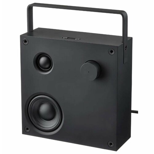 IKEA икея VAPPEBY ваппеби bluetooth-колонка черный 20x20 см 14000₽