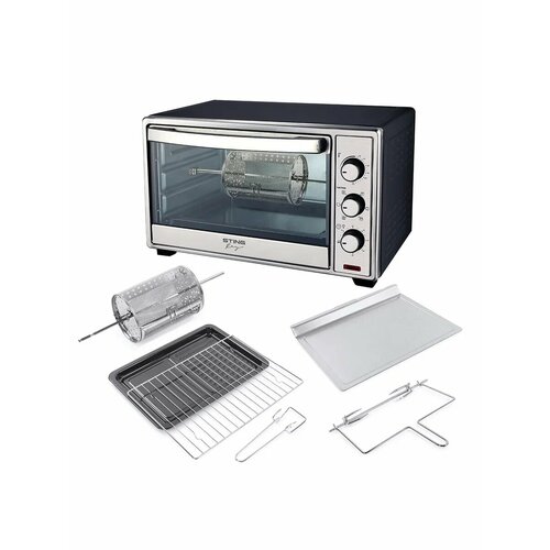 Духовка электрическая конвекция вертел 24л 6230₽