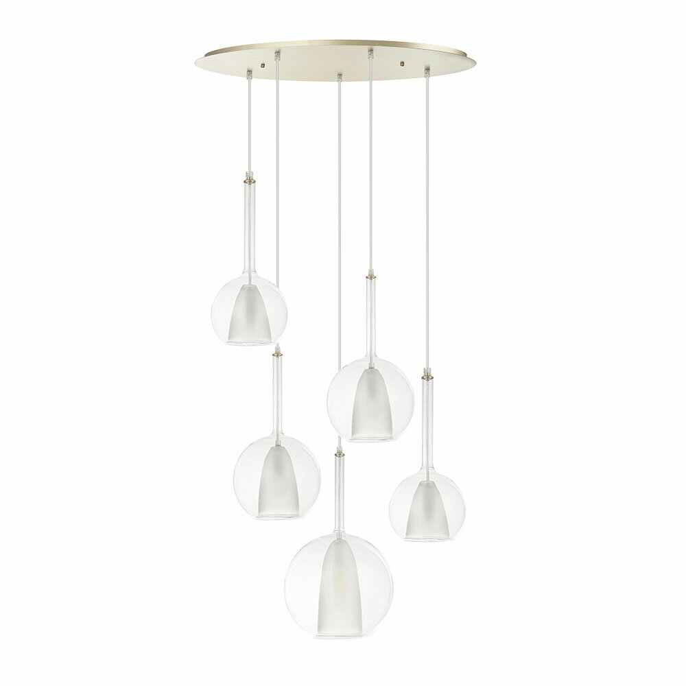 Подвесная люстра Arte Lamp Gala A2720SP-5SG 5х40Вт E14 золотистый