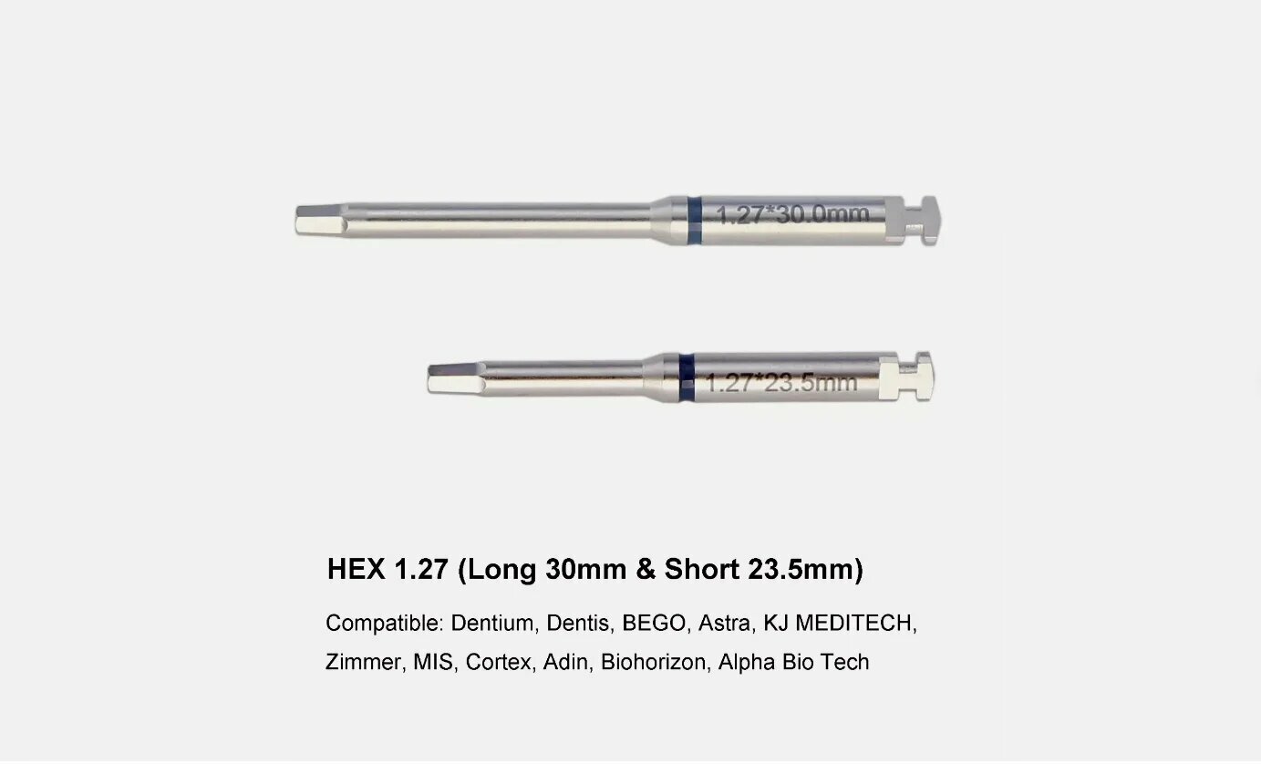 Отвертка для имплантатов Nobel ITI 3i Fayedent, hex1.27 2pcs