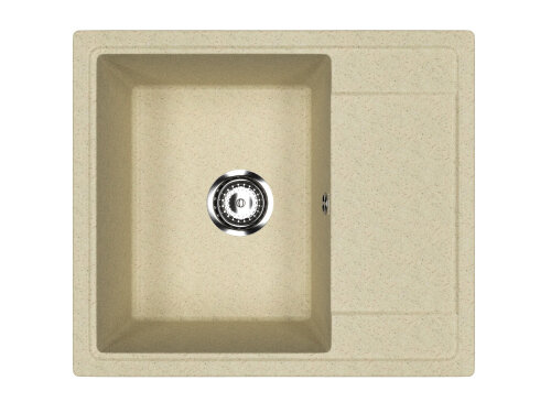 Кухонная мойка Practik PR-M 575-002 слоновая кость