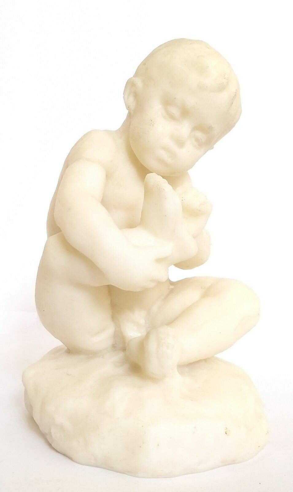 Мальчик вынимает занозу СССР 50 годы БУ — фото 1