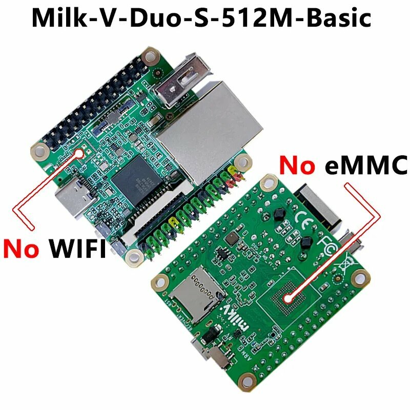 Spotpear Milk-V Duo S 512МB с Wi-Fi и eMMC