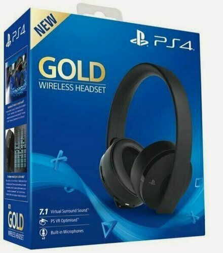 Изображение товара Наушники GOLD Wireless Stereo Headset Чёрные CECHYA-0080