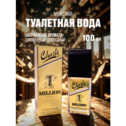 Абар Туалетная вода для мужчин Charle Style Bleu, 100 мл