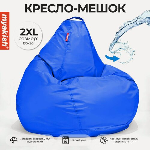 Изображение товара Кресло-мешок "Оксфорд XXL", Myakish, с наполнителем пенополистирол, форма груша