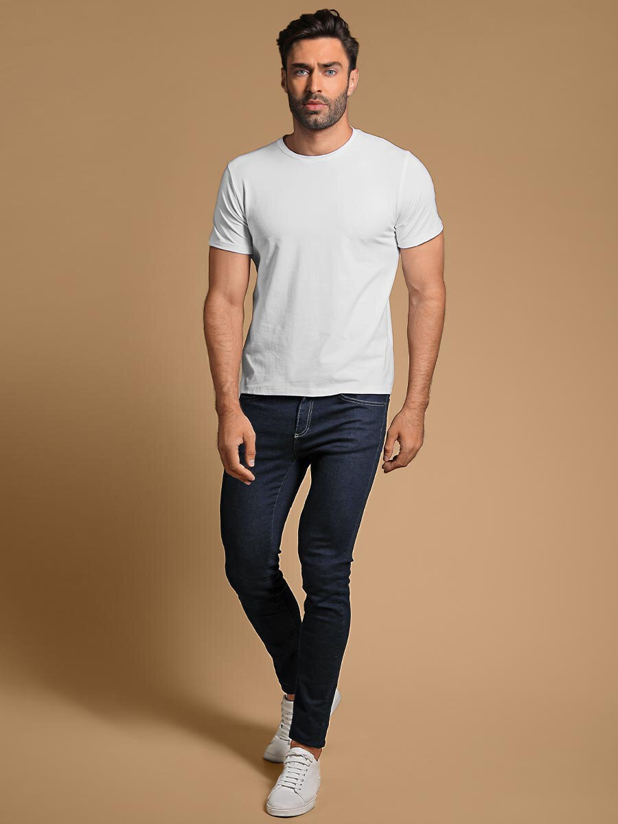 Футболка LUIGGI FENZO, размер L, белый — фото 1