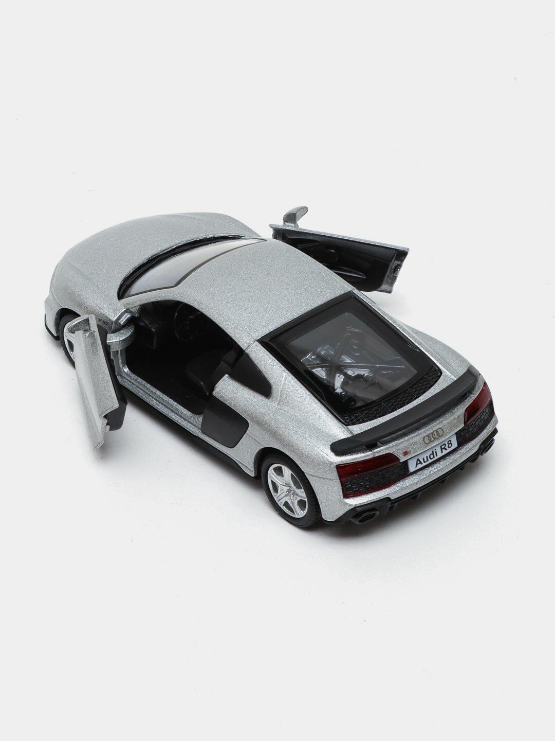 Инерционные коллекционные игрушечные машинки 1:36, Audi r8 coupe стальной — фото 1
