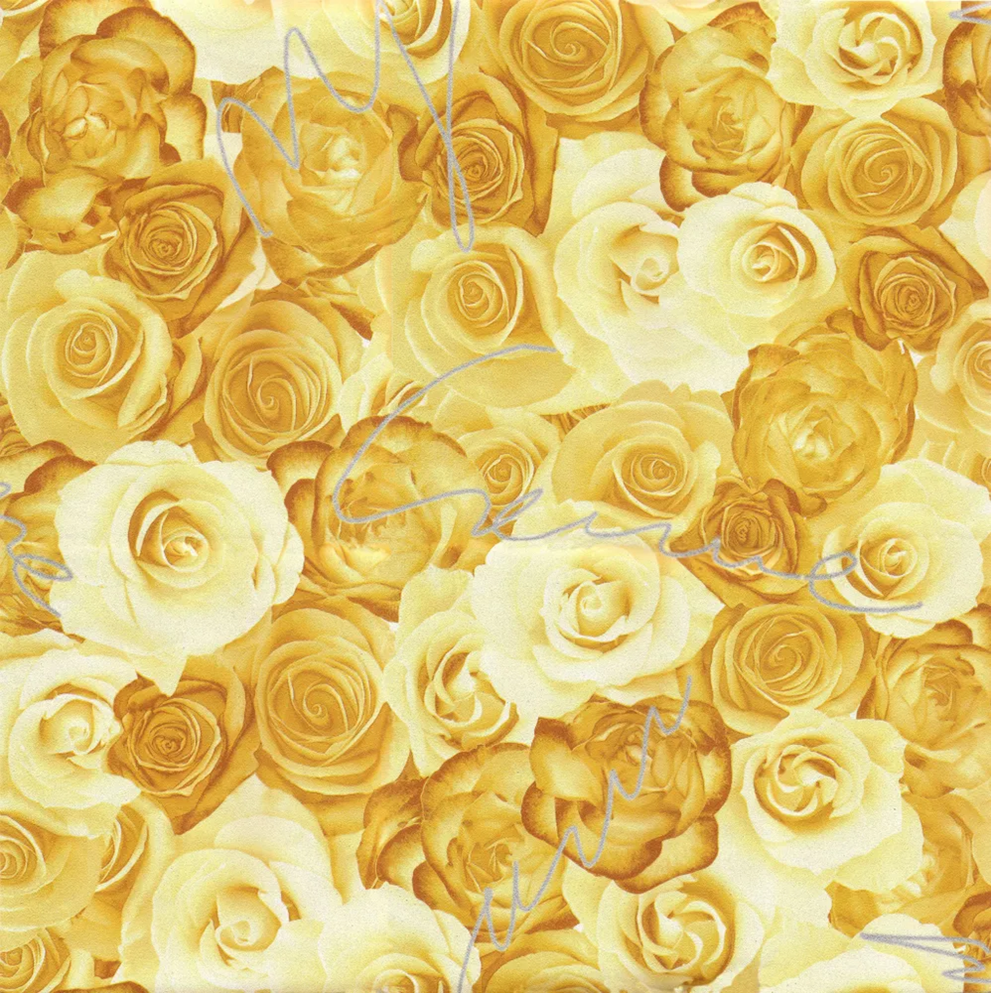 Обои Artshow 0.53 м х 10 м Винил на бумаге жёлтые 37111 пр-во Китай