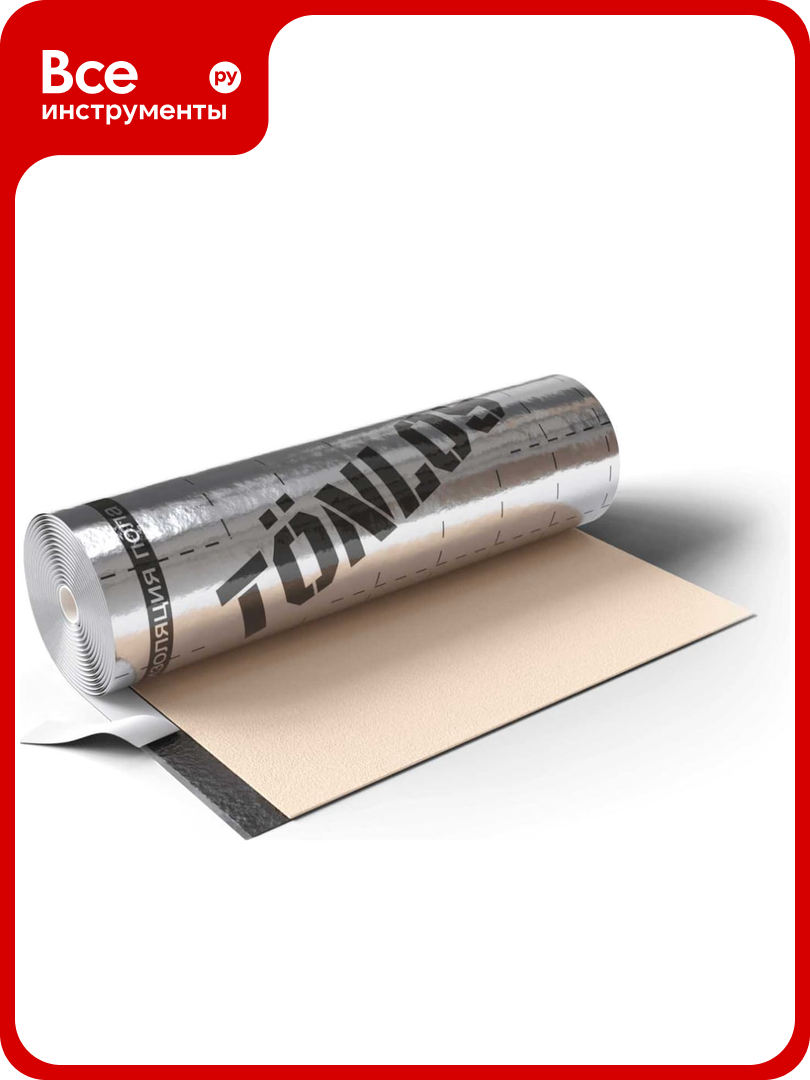 Звукоизоляция пола TONLOS Terra Felt 4640107333074