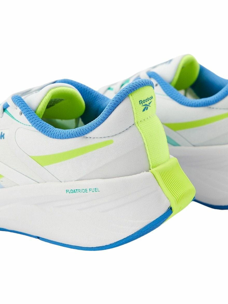 Кроссовки Reebok Energen Tech Plus 2, полнота F, размер 5,5 US, белый/голубой/зеленый — фото 1