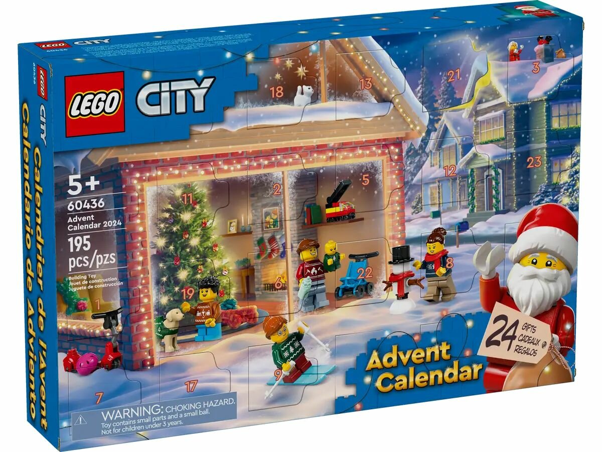 Конструктор LEGO City 60436 Адвент-календарь 2024