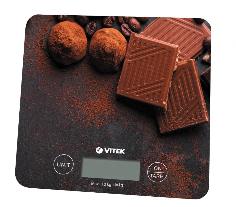 Весы VITEK VT-2404: Электронные кухонные, точные до грамма, компактные и стильные