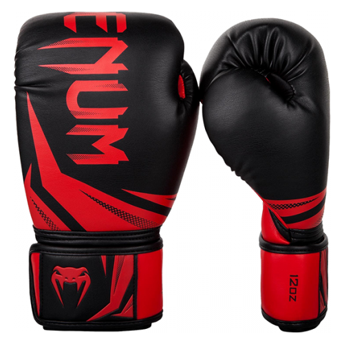 Боксерские перчатки Venum Challenger 3.0 Black/Red (14 унций) детские боксерские перчатки venum ykz21 black white 4 унции