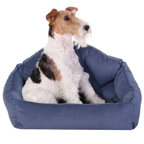 Лежак с рельефной спинкой 