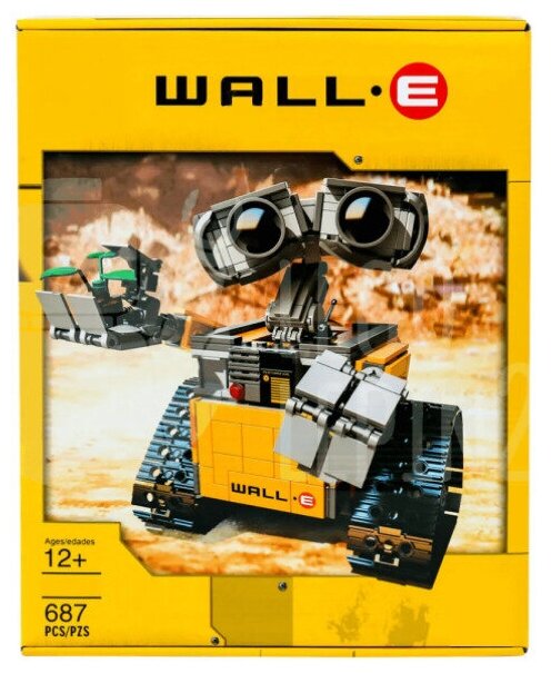 Конструктор Робот валл-и, Robot Wall-e 687 деталей