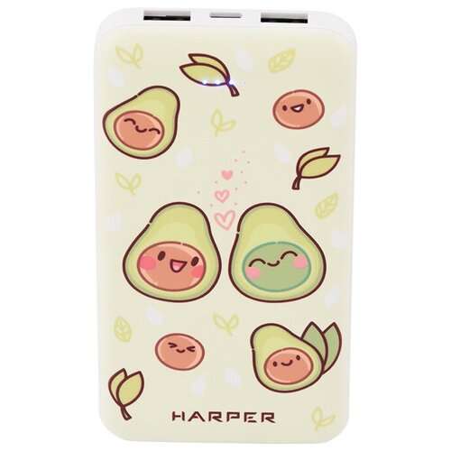 Внешний аккумулятор HARPER PB-0023 avocado внешний аккумулятор harper pb 10006 черный