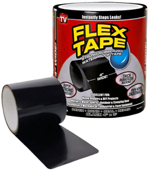 Сверхсильная клейкая лента Flex Tape, черный