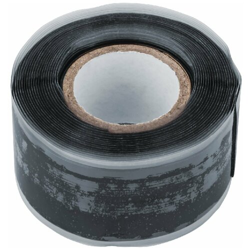 Силиконовая лента самослипающаяся Navigator, черная 14 080, 3 м, черный