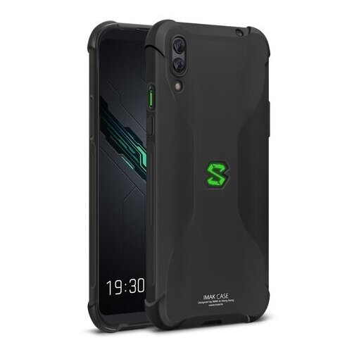 Чехол панель накладка MyPads для Xiaomi Black Shark 2 с защитными заглушками и защитой боковых кнопок черная чехол панель накладка mypads для oukitel c15 pro oukitel c15 pro plus с защитными заглушками и защитой боковых кнопок черная