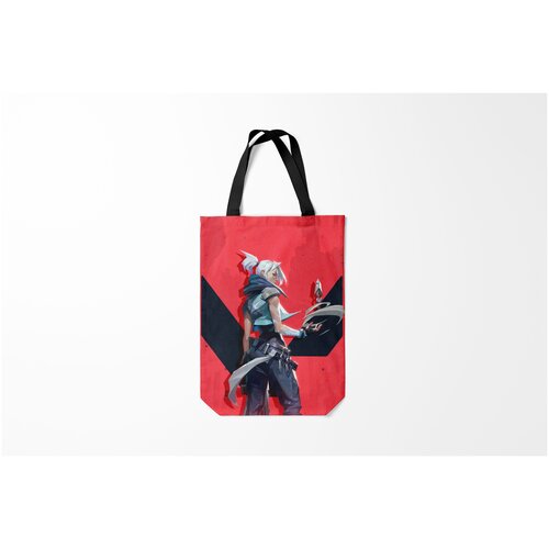 фото Сумка-шоппер / 31х42 см / геймерам / игры valorant riot burnettie