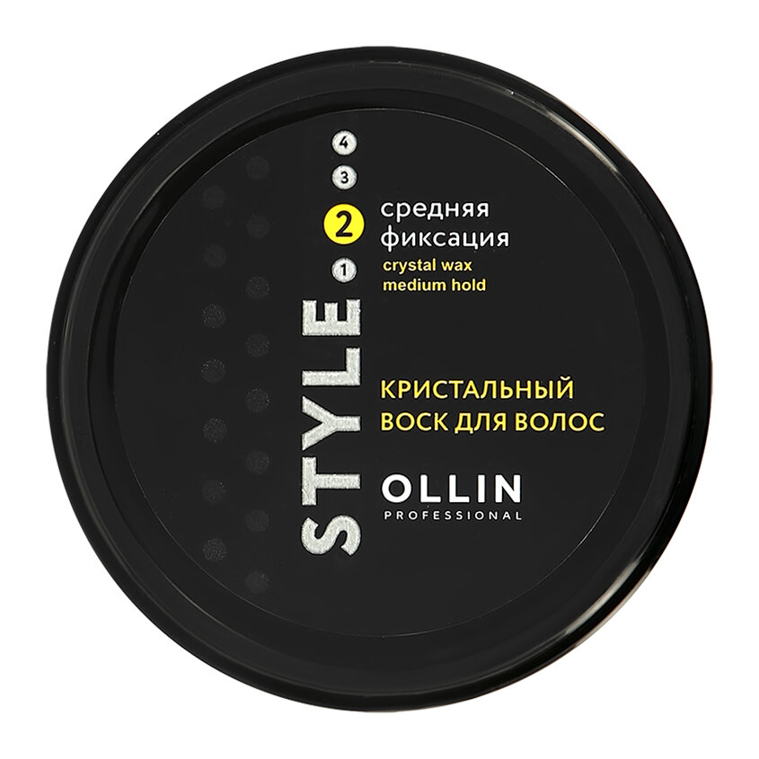 Кристальный воск для волос средней фиксации OLLIN Professional - фото №3