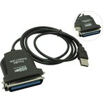 Кабель-адаптер «B&P» USB AM ->LPT (C36M) 1.2м - изображение