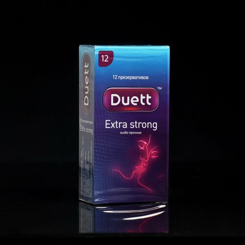 Презервативы Extra Strong 12 шт презервативы и лубриканты duett презервативы extra strong особо прочные