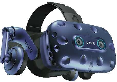 Шлем виртуальной реальности HTC Vive PRO Eye EEA черный/синий