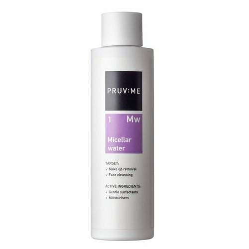 Mw 1 Micellar water Мицеллярная вода для лица, 215 мл