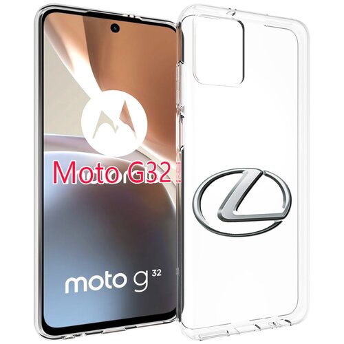 Чехол MyPads lexus-лексус-5 мужской для Motorola Moto G32 задняя-панель-накладка-бампер чехол mypads lexus лексус 1 мужской для motorola moto g22 4g задняя панель накладка бампер