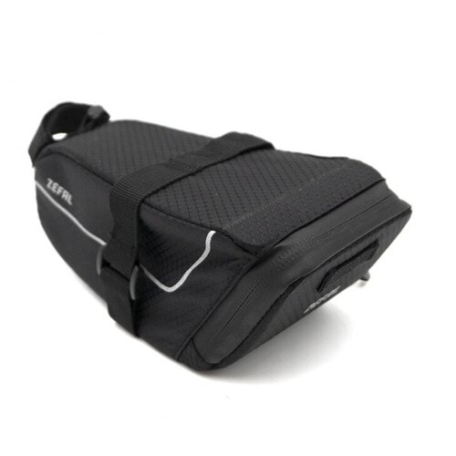 сумка подседельная zefal z light pack m saddle bag Сумка велосипедная ZEFAL Z LIGHT PACK M, подседельная, 0.9 л, полиэстер, черный/серебряный, 7047