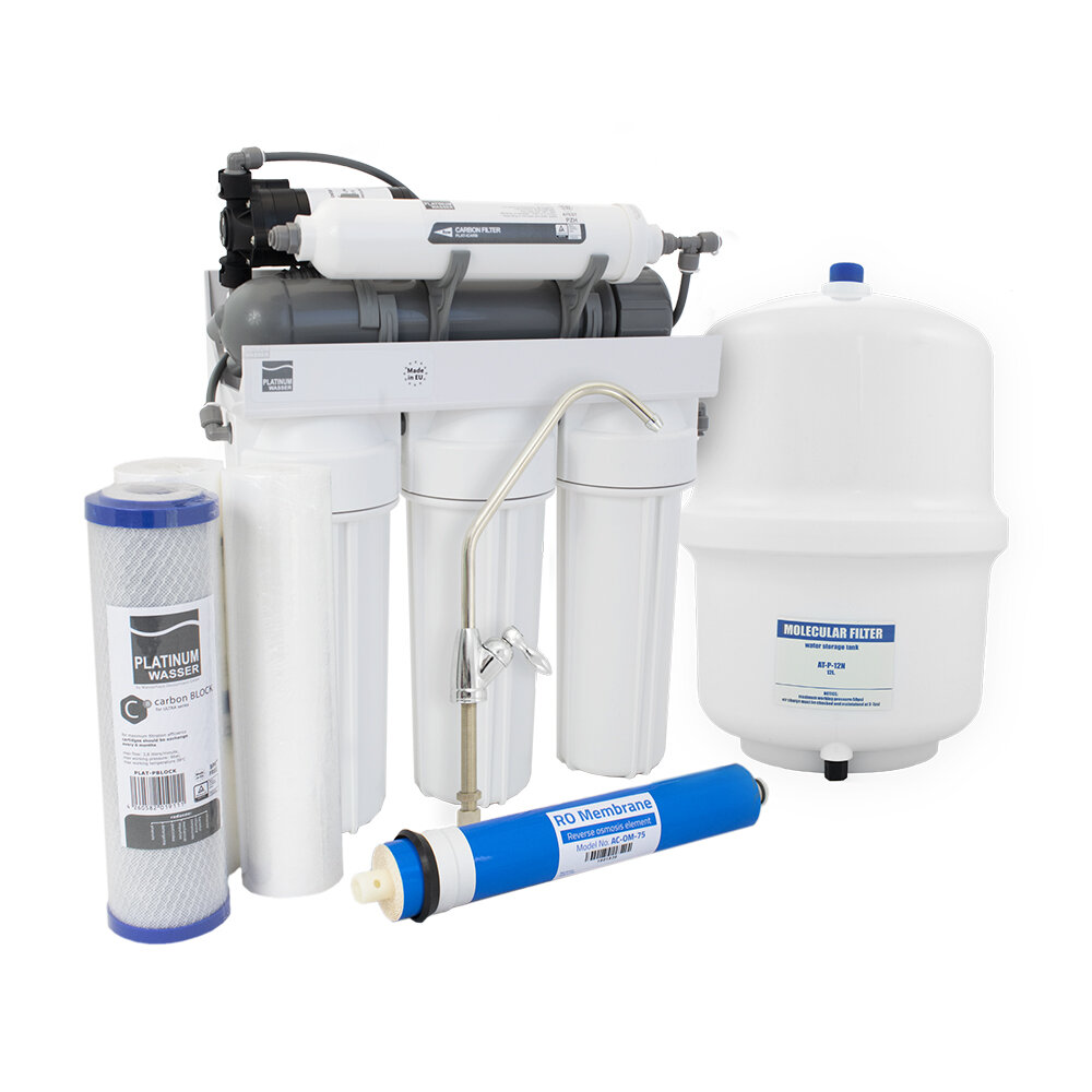 фото Фильтр для воды под мойку - обратный осмос Platinum Wasser Ultra 5 P