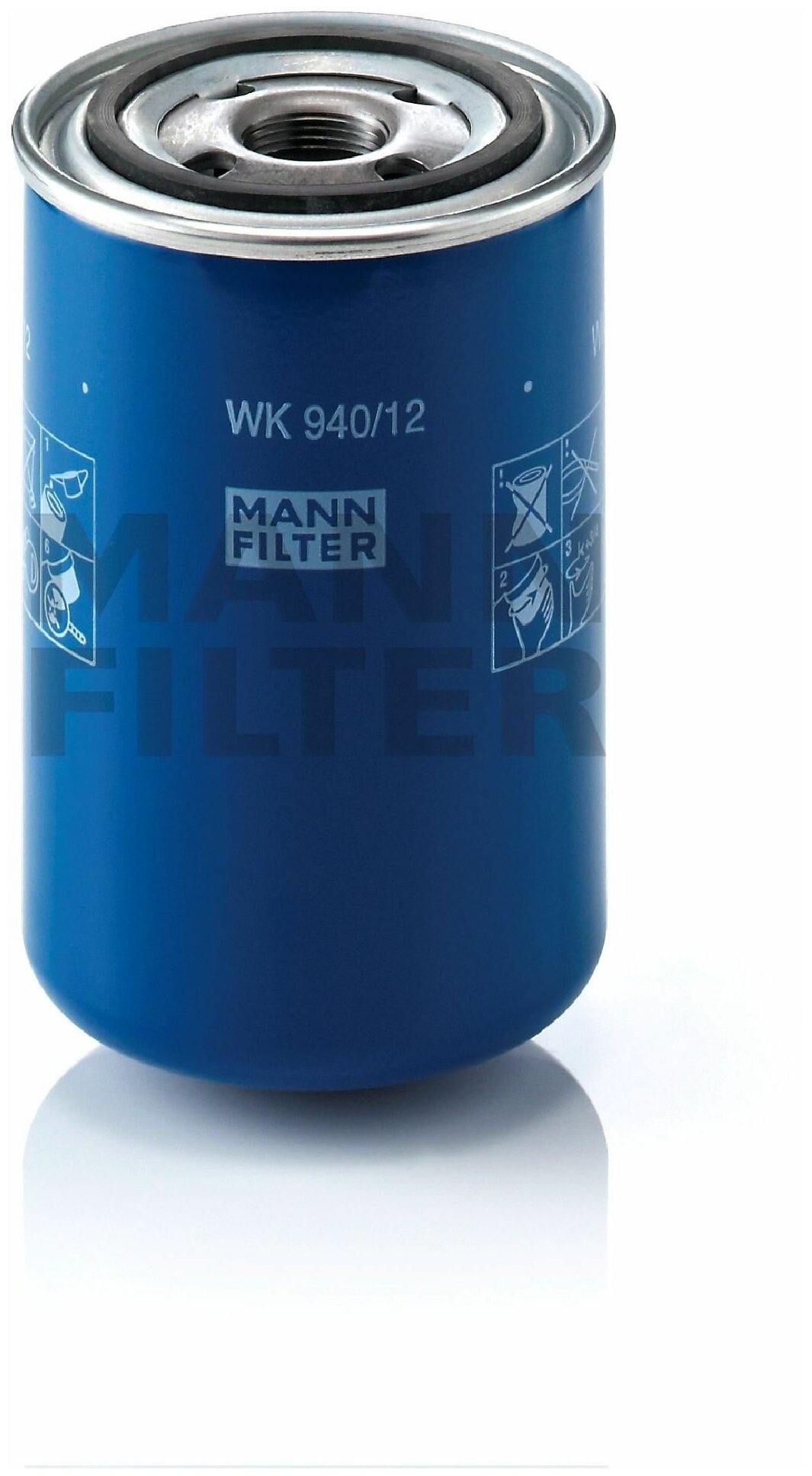 Фильтр топливный MANN-FILTER WK 940/12 (WK94012)