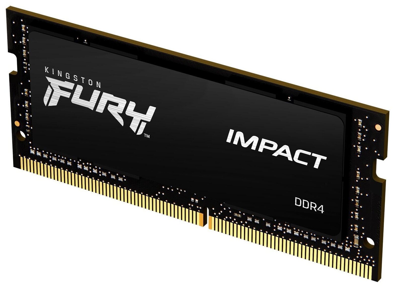 Оперативная память Kingston Fury Impact DDR4 - 8Gb, 3200 МГц, SO-DIMM, CL20 (kf432s20ib/8)