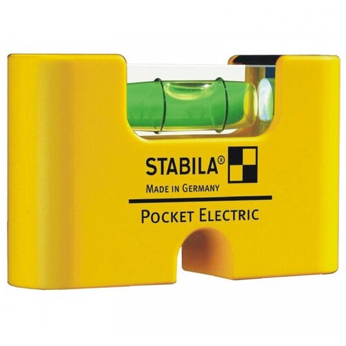 фото Уровень stabila тип pocket electric, с чехлом на пояс