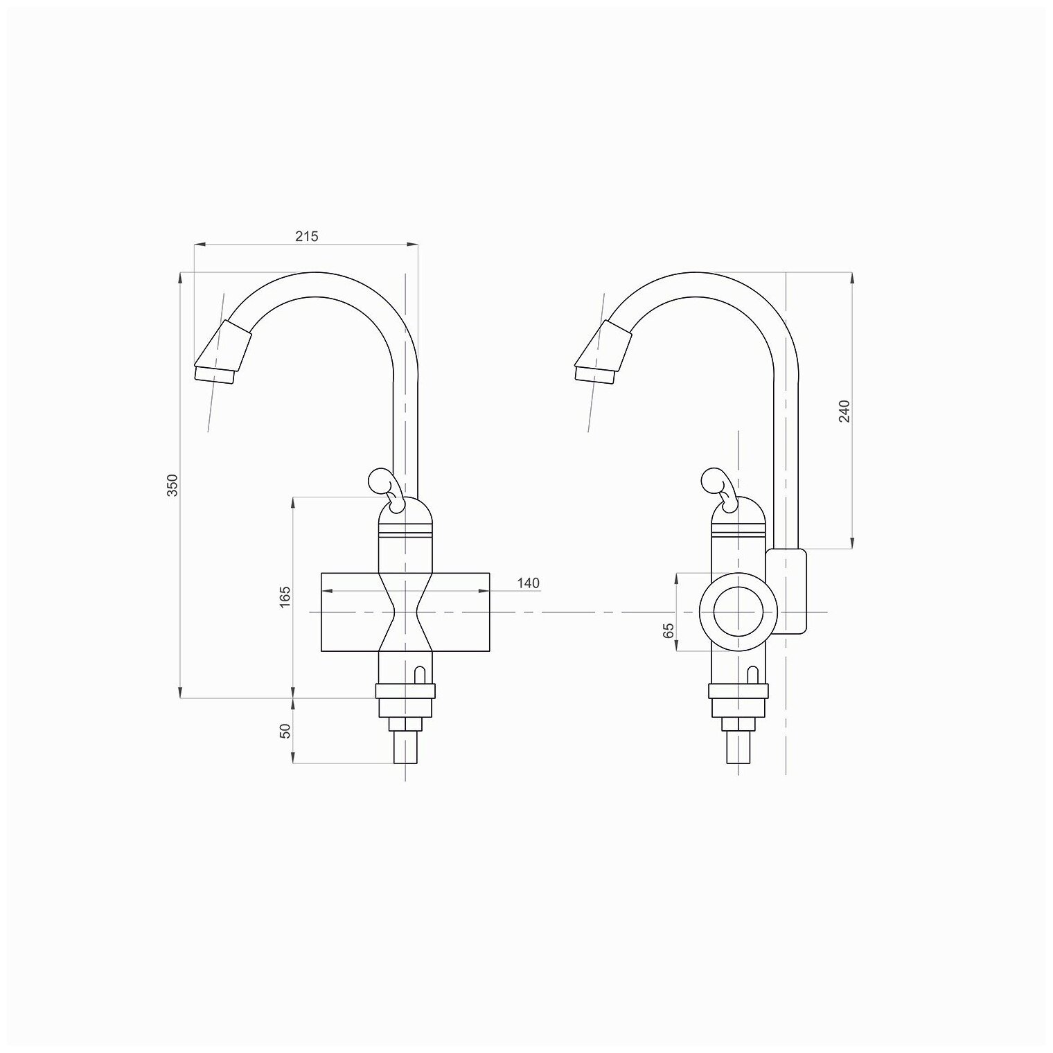 Кран мгновенного нагрева воды Mixline WH-001 544216 - фотография № 2