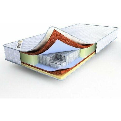 фото Матрас lonax cocos-medium tfk, 80x190 см, пружинный