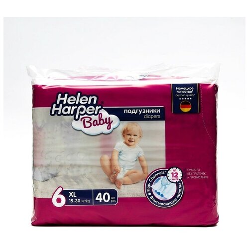 фото Детские подгузники helen harper baby, размер 6 (xl), 40 шт. noname