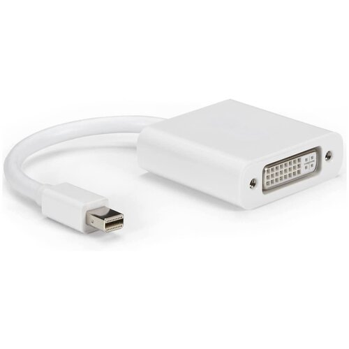 Адаптер переходник однонаправленный mini DisplayPort в DVI-I dual link 24+5F, KS-is аксессуар ks is dvi i 29m vga 15f ks 469 адаптер для компьютера ноутбука видеокарты с портом монитора проектора черного цвета