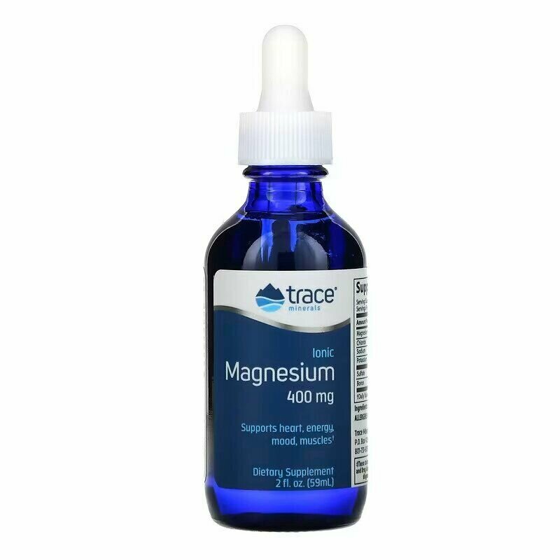 Магний TRACE Minerals IONIC MAGNESIUM / ионик магнезиум, жидкость, 59 мл