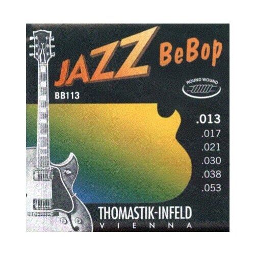 Комплект струн для электрогитары Thomastik Jazz BeBop BB113